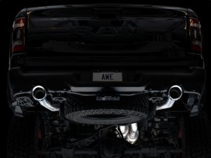 Ram 1500 TRX Performance Exhaust - AWE Tuning - 0FG Cat-Back, Dual 3
